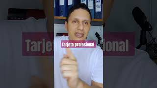 Cuando se debe adjuntar la tarjeta profesional en los concursos CNSC [upl. by Ardelle694]