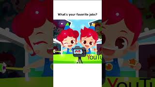 JunyTony  Alphabet Occupations  Job amp Occupation Song  Shorts KidsSongs [upl. by Enaffit425]