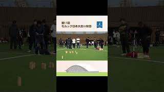 第11回モルック日本大会in秋田 good shot 10 [upl. by Nosnev52]