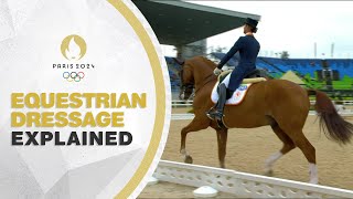 Know all about Equestrian Dressage  An Olympic Sport Guide  Paris 2024  JioCinema amp Sports18 [upl. by Zephaniah]