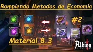 Rompiendo Métodos de Economía 2  Material 83  Albion Online [upl. by Tressa423]