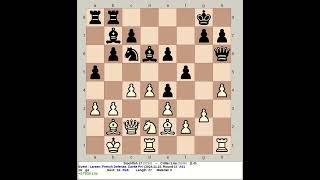 Stockfish 17 vs Critter 1 6a  Larsen French Defense chess [upl. by Noirb]