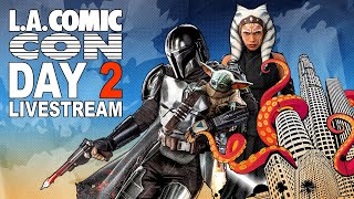 LA Comic Con 2024 Livestream  Day 2  The Mandalorian Ewan McGregor Rosario Dawson amp More [upl. by Dianemarie863]