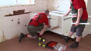 How To Install UShaped Kitchen Cabinets  DIY At Bunnings [upl. by Lynett]