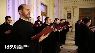 Cântecul patriotic „Se aude glas peste Carpați”  Corul Psaltic „TRONOS” al Patriarhiei Române [upl. by Aehcim]