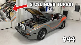 Not Your Average Porsche 944  5 Cylinder Turbo Swapped [upl. by Omor205]