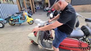 How to start a classic Lambretta [upl. by Cyndy974]