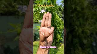 Varuna Mudra Mudra for beauty glowing skin  yoga meditation mudra glowingskin beauty [upl. by Yllib760]