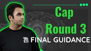 Cap Round 2 Allotment amp Cap round 3 FINAL GUIDANCE  RG LECTURES  Engineering Counselling [upl. by Nafis]