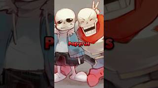 A IRMANDADE de SANS e PAPYRUS  Undertale [upl. by Agretha]