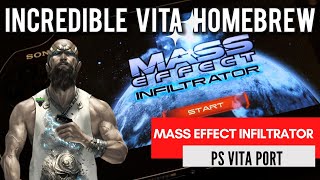 Mass Effect on PsVita 374 Latest Edition [upl. by Ahsiela544]