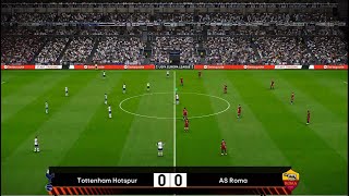 Tottenham vs Roma  UEFA Europa League  Live Football Match  4K [upl. by Ainoval395]