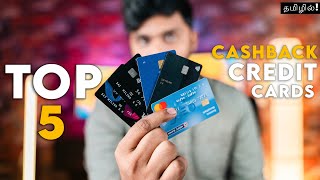 Top 5 Cashback Credit Cards in Tamil [upl. by Korie138]