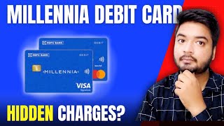 HDFC Millennia Debit Card Review Benefits Charges and Features [upl. by Edana]