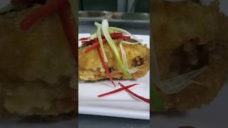 Fried Grouper fish with soy sauce food [upl. by Aitnuahs]