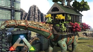 ARK Titanosaurus Forest Temple Speed Build [upl. by Hochman]