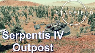 Serpentis IV Outpost  Exploring Deep into Varuun Zealot Territory  Great Views  Starfield [upl. by Coryden]