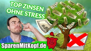 Immer TOP TagesFestgeldzinsen mit nur EINEM Konto ZINSPILOT Spardeal [upl. by Dukie]