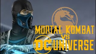 MORTAL KOMBAT VS DC UNIVERSE SUB ZERO PSP ARADCE [upl. by Aicemed171]