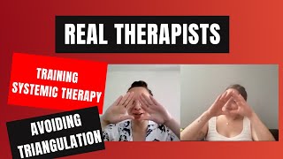 Practice Time Ep 13 Systemic Family Therapy  Avoiding Triangulation [upl. by Ysor]