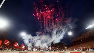 Football fireworks at Arizona Stadium [upl. by Issy895]