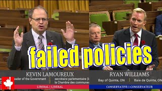 Liberal loudmouth gets a heavy dose of Trudeau governments record of failed trade policies [upl. by Caesaria]