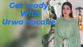 get ready with Urwa hocane ❣️❤️love urwahoccane fashion [upl. by Lasonde447]