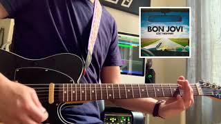 Lost Highway  Bon Jovi Guitar cover by Jesper [upl. by Andres215]