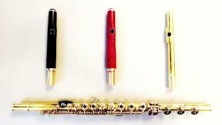 3 Flute headjoints Comparison  Muramatsu Mancke [upl. by Chapnick]