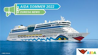 AIDA Sommer 2022 Per Kussmundschiff zu den schönsten Zielen Europas [upl. by Brennan22]