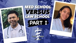 MED SCHOOL VS LAW SCHOOL PART I WHICH IS HARDER [upl. by Kcired]