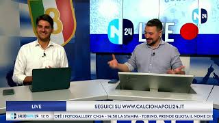 Retroscena Juan Jesus addio Simeone e allenamento con la Juve Stabia 🔴 CN24 LIVE [upl. by Euqinue]