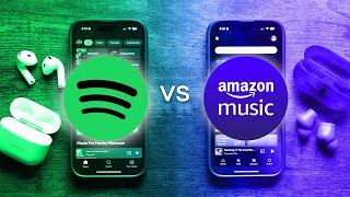 Spotify vs Amazon Music Search amp Discovery Features Sound Quality amp More [upl. by Sarine]