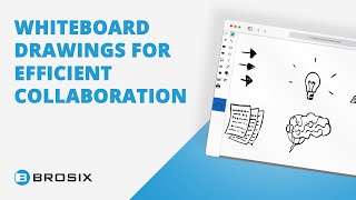 Whiteboard Drawings for Efficient Collaboration through Brosix [upl. by Euginom]