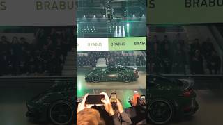 Brabus car new Porsche launch [upl. by Seraphina150]