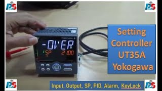 Cara Mudah Setting Controller UT35A Yokogawa [upl. by Ahsilif]