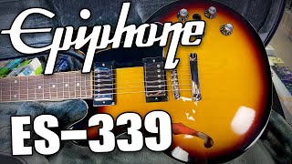 Epiphone ES339 Demo and Review [upl. by Eenttirb]