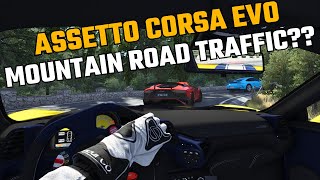 ONBOARD Could Assetto Corsa EVO Mountain Road Traffic Look Like This  Assetto Corsa [upl. by Gardell]