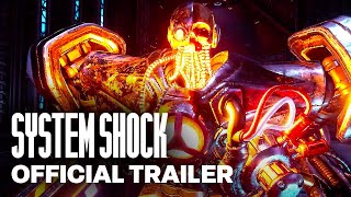 System Shock Remake  Official Console Release Date Gameplay Trailer [upl. by Nilyam943]