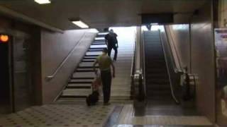 Subway Station in Stockholm  piano stairs [upl. by Celik405]