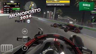 Monoposto F1 WC part 2 Full Saudi Arabia qualifying race [upl. by Tiphane]