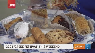 PASTRIES Greek Festival foods sweets the best in town according to organizers [upl. by Lorie]