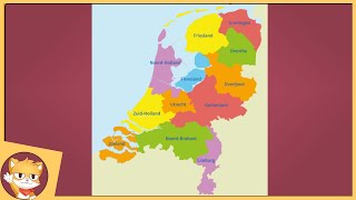 Hoedoeje Wat zijn de provincies en hoofdsteden van Nederland [upl. by Mannie]