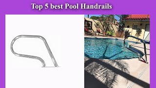 Top 5 best Pool Handrails [upl. by Aileda]