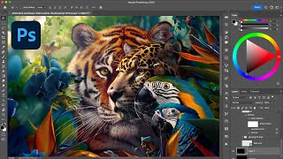 Photoshop 2024 UI Tutorial A Beginners Guide [upl. by Basso]