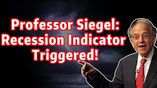 Professor The Recession Indicator Has Triggered Or Has It Sahm Rule [upl. by Aerdnaxela]