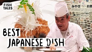 Cooking with a Japanese Sushi Master 鮟鱇の共和え  Bart van Olphen [upl. by Nohsad487]