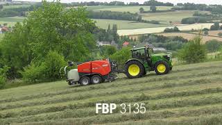 KUHN – VBPFBP Combinés pressesenrubanneuses en action [upl. by Pangaro]