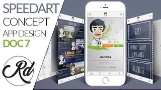 SPEEDART  APP DESIGN CONCEPT DOC SEVEN [upl. by Anitsyrk]