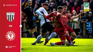 Spannung bis zum Schluss im Spitzenduell  1 FC Bocholt  Fortuna Köln  Regionalliga West [upl. by Orfurd610]